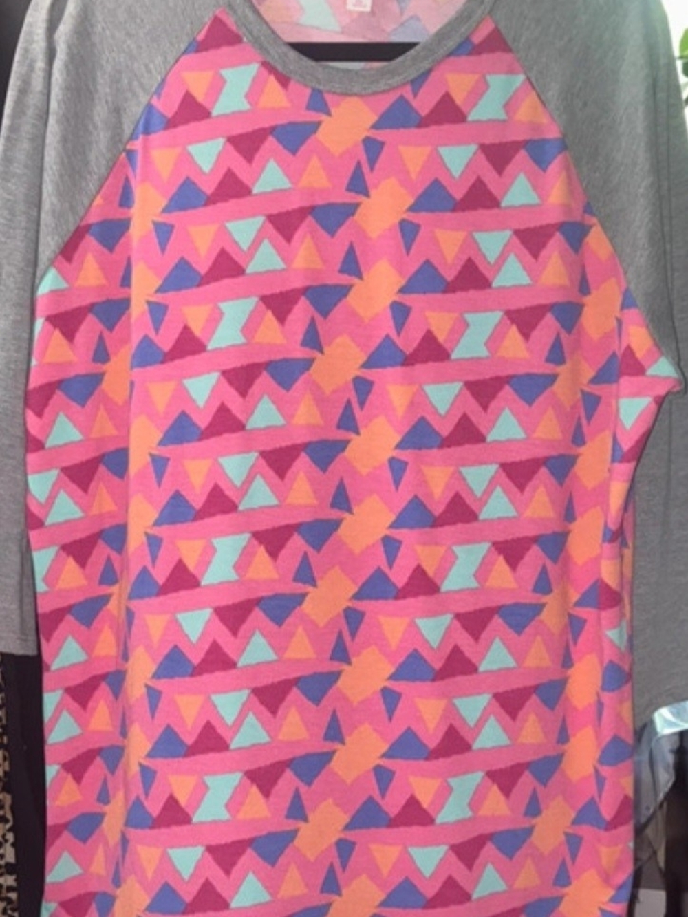 LuLaRoe Long Sleeve Tee in Pink, Purple, Orange, Aqua